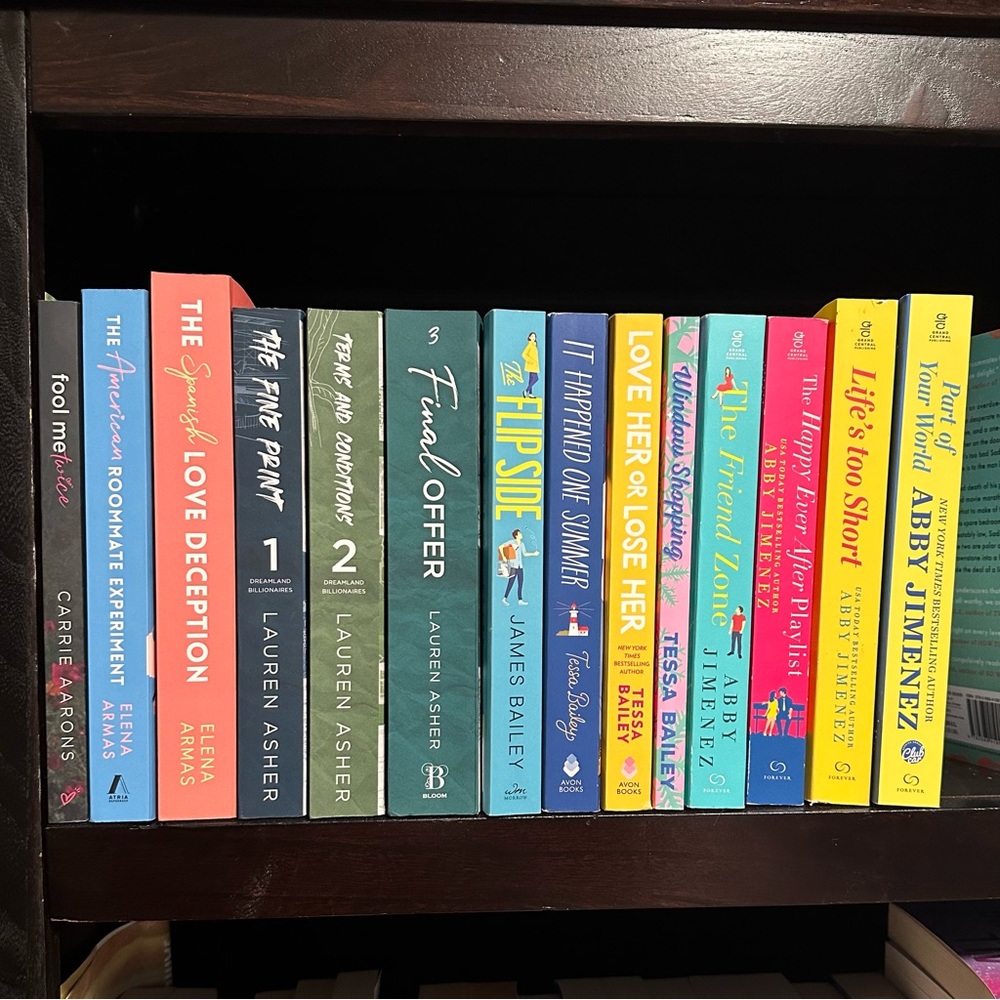 Books - romance / romcom